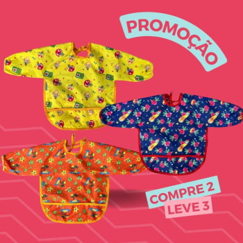 KIT Manga Longa Comidas & Rimas