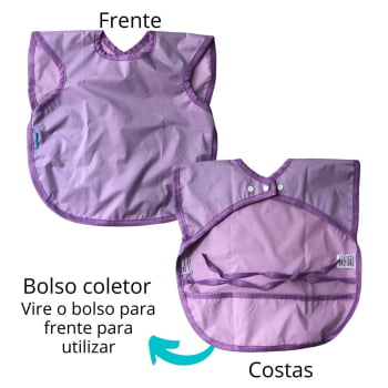 Babador BLW Regata Impermeável + Extensor Cobre Pernas